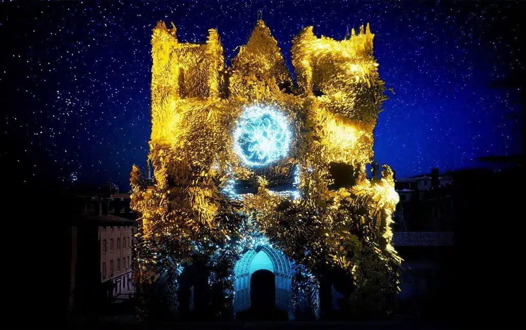 La fête des lumières à Lyon