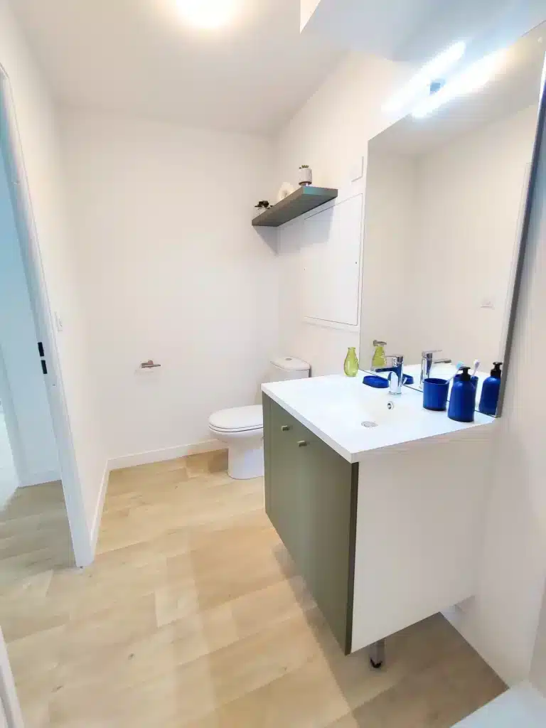 Salle de bain de la résidence étudiante Amphithéâtre à Toulouse