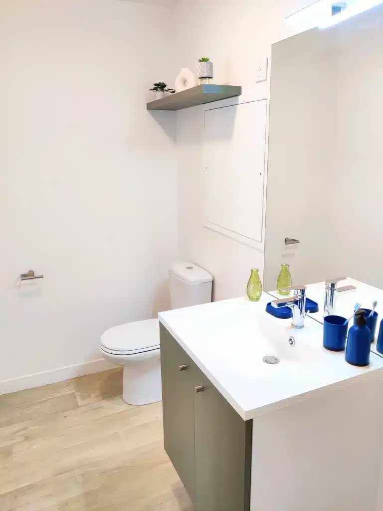 Salle de bain de la résidence étudiante Amphithéâtre à Toulouse
