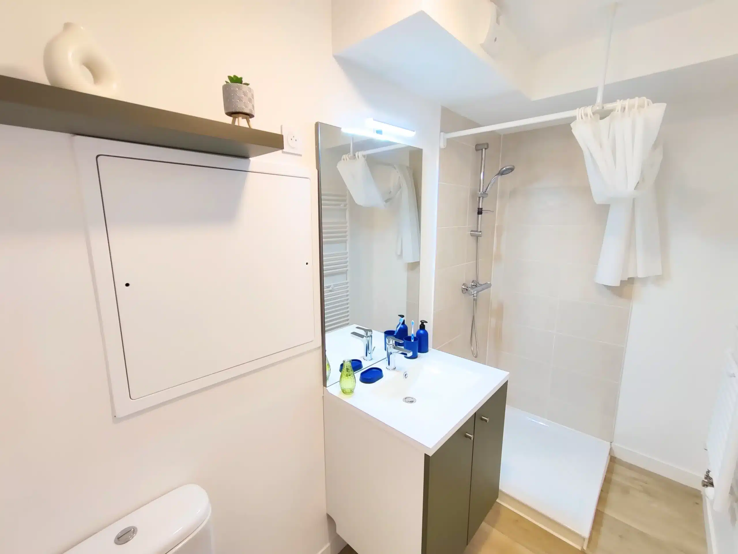 Salle de bain de la résidence étudiante Amphithéâtre à Toulouse