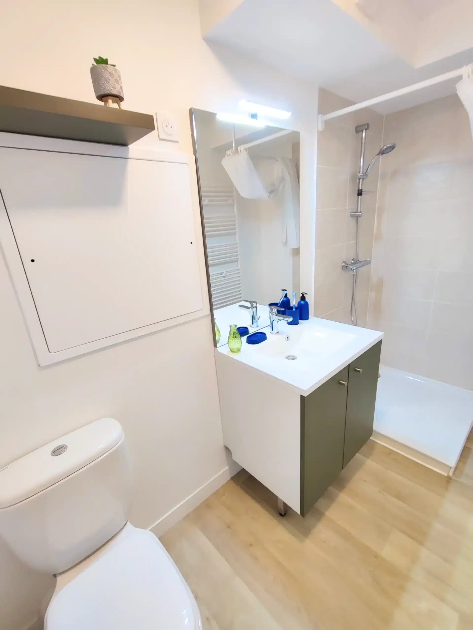 Salle de bain de la résidence étudiante Amphithéâtre à Toulouse