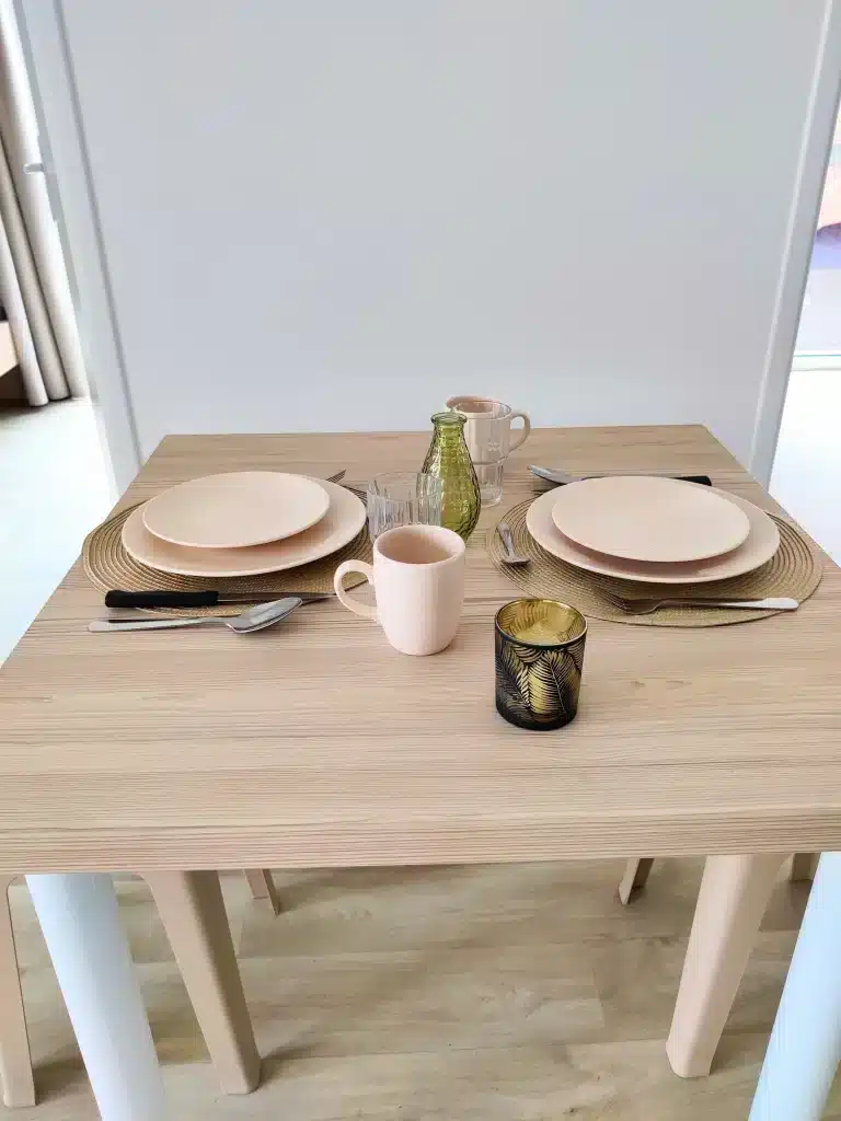 Pièce de vie appartement T3 de la résidence étudiante Amphithéâtre à Toulouse