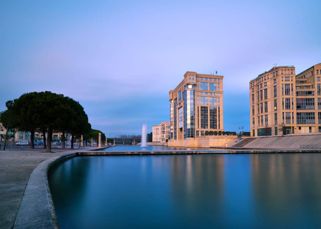 Quartier Antigone à Montpellier