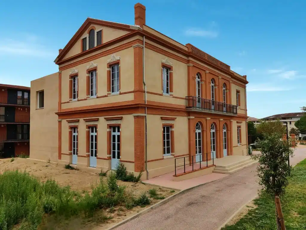 Extérieur de la résidence étudiante Amphithéâtre à Toulouse