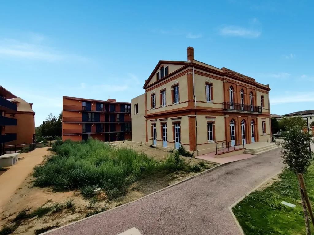 Extérieur de la résidence étudiante Amphithéâtre à Toulouse