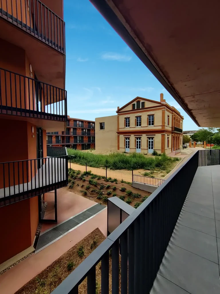 Extérieur de la résidence étudiante Amphithéâtre à Toulouse