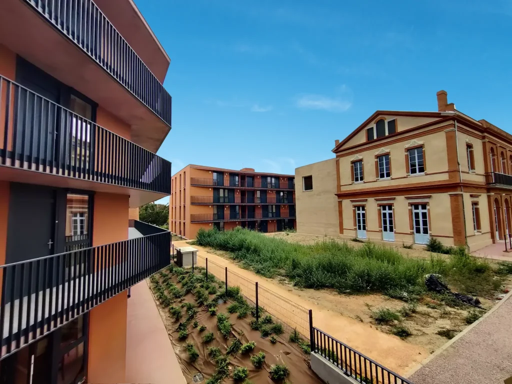 Extérieur de la résidence étudiante Amphithéâtre à Toulouse