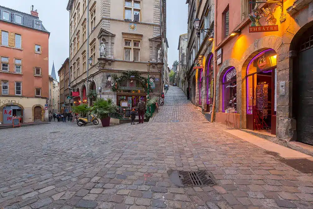 Le quartier du vieux Lyon