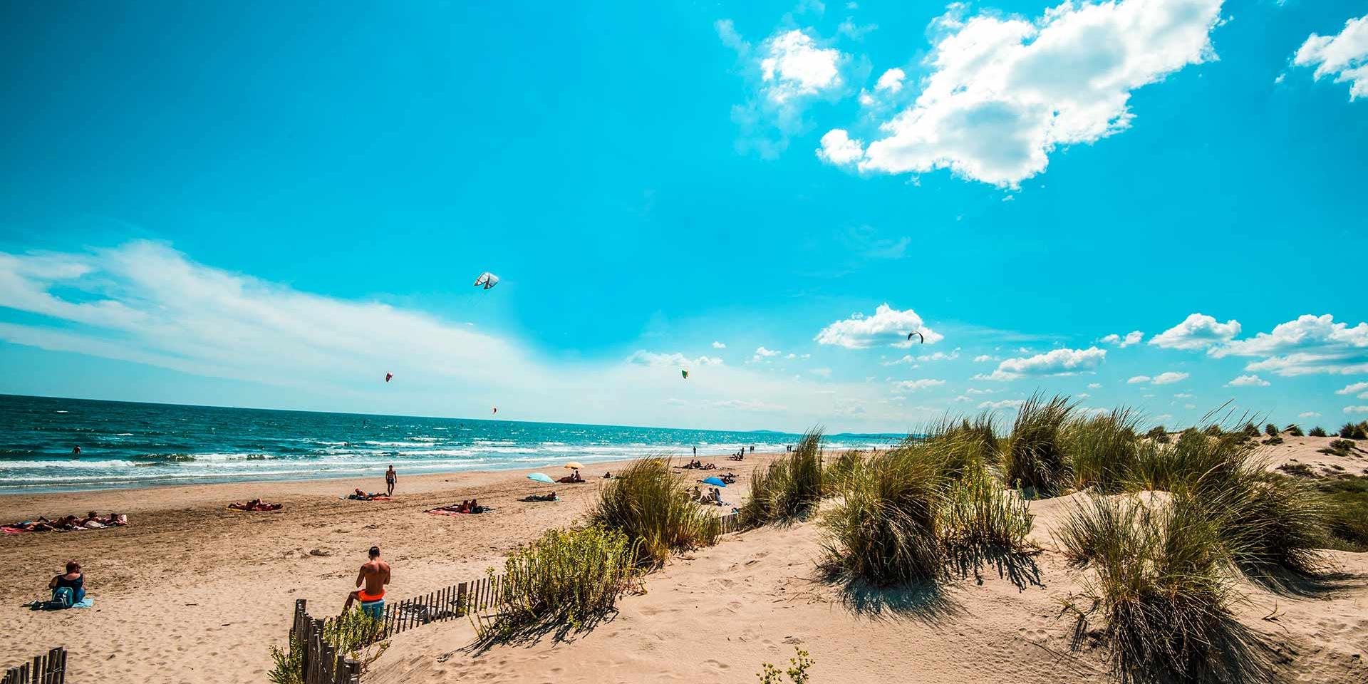 La Plage De Palavas pour faire du sport gratuitement quand on est étudiant à Montpellier