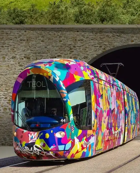 Tramway Ville De Lyon